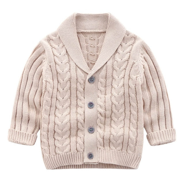 IYEAL Boys Cardigan Sweater 2019 New Fashion Children Coat Casual Spring Baby School Kids Sweater Infant Clothes Outerwear 0-24M