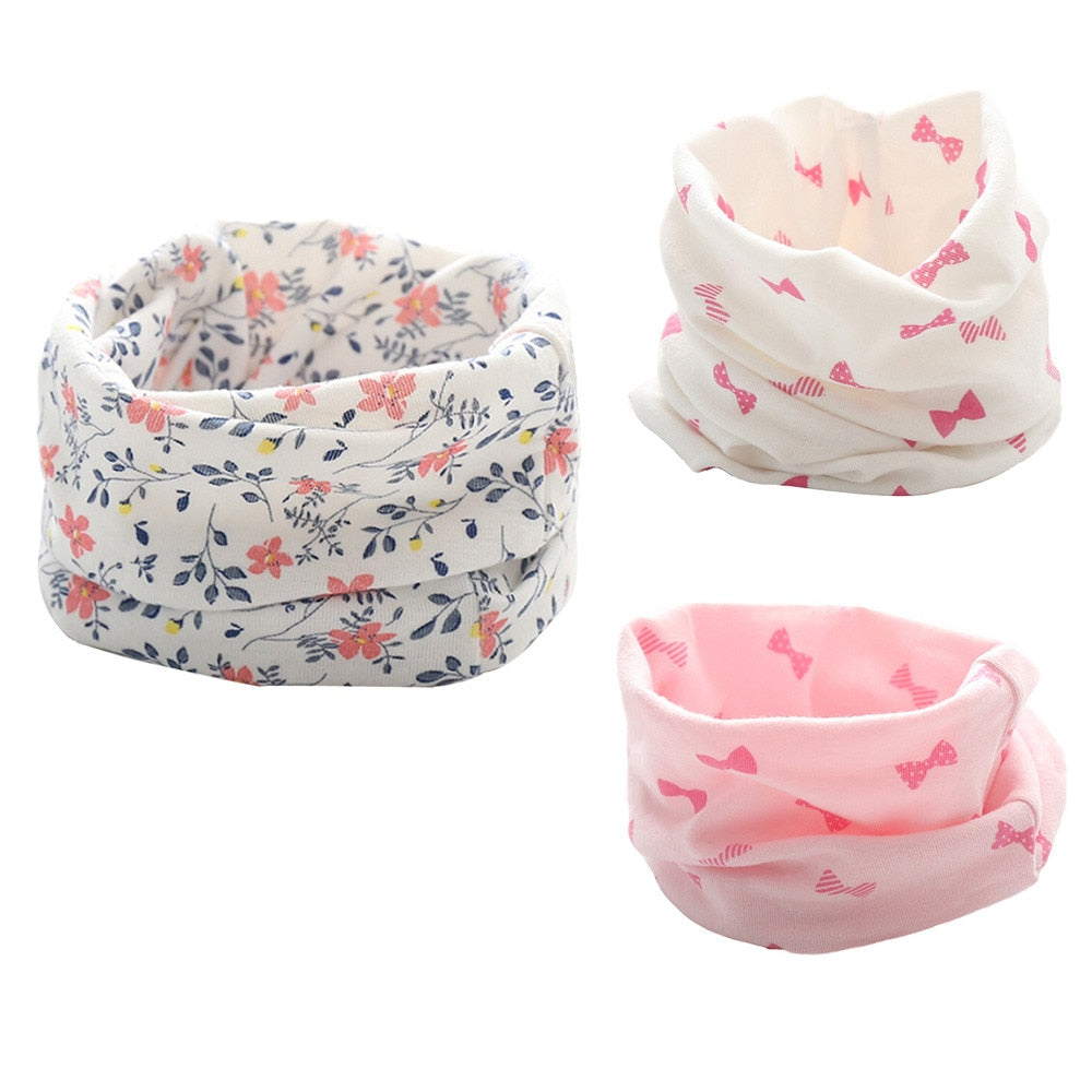 Children's LIC New Autumn Winter Boys Girls Baby Cute Scarf Cotton O Ring Neck Scarves Winter Scarf Baby Children Wool