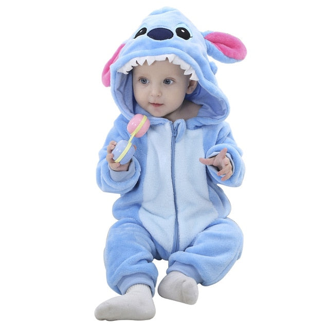 SLAIXIU Baby Sleeper Cotton Pajamas For Children Girls Cartoon Anime Panda Kids Costume Boy Sleepwear Newborn Blanket Jumpsuit