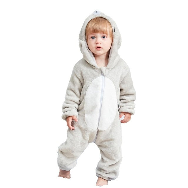 SLAIXIU Baby Sleeper Cotton Pajamas For Children Girls Cartoon Anime Panda Kids Costume Boy Sleepwear Newborn Blanket Jumpsuit