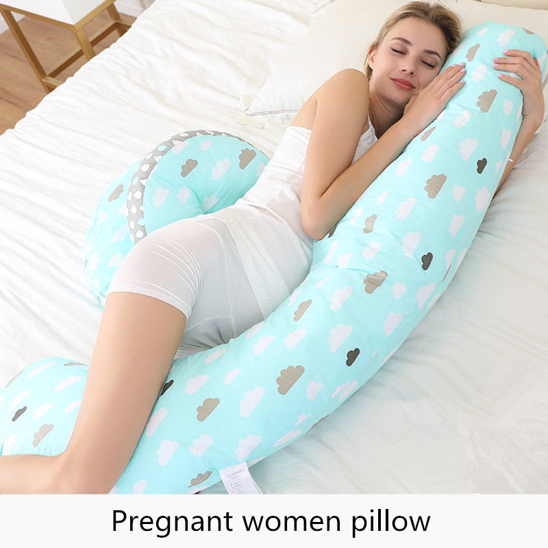 Pregnancy Body Pillow Multifunction Breastfeeding U Shape Maternity Pillows Pregnant Women Waist Abdomen Support Cushion Bedding