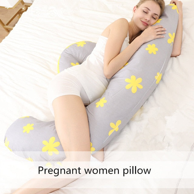 Pregnancy Body Pillow Multifunction Breastfeeding U Shape Maternity Pillows Pregnant Women Waist Abdomen Support Cushion Bedding