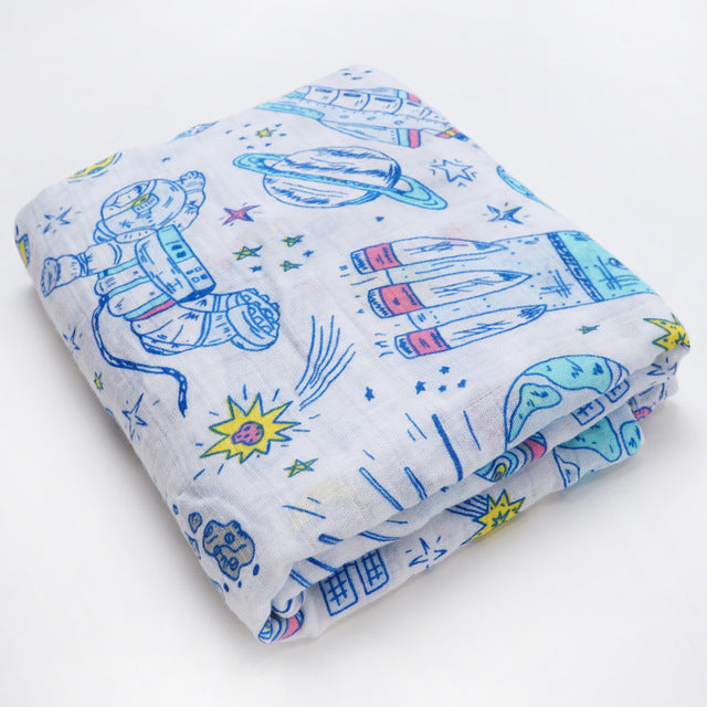 NEW Cotton Supersoft Muslin Diapers Receiving Baby blanket Bath Towel Swaddle Wrap Baby Bed Accessories Baby Blankets Newborn