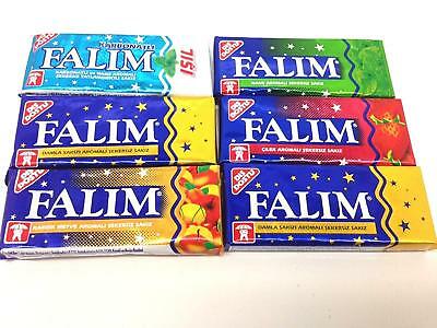 Falim sugarless chewing gum , sugar free (7x5 pack) 35 gums, gift option